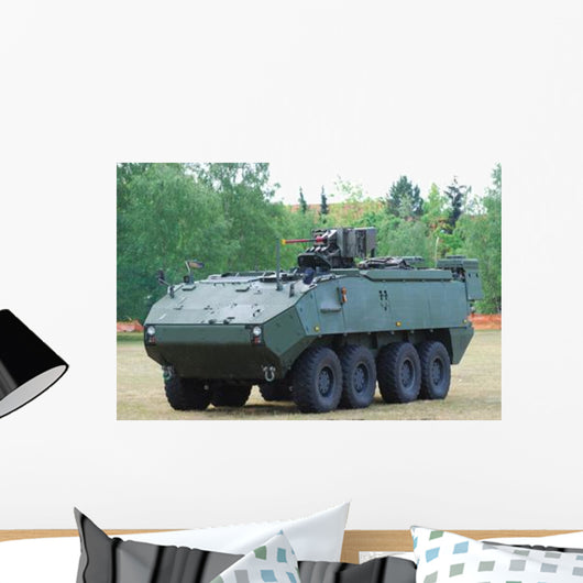 Belgian Army Piranha Iiic Wall Decal Design 8