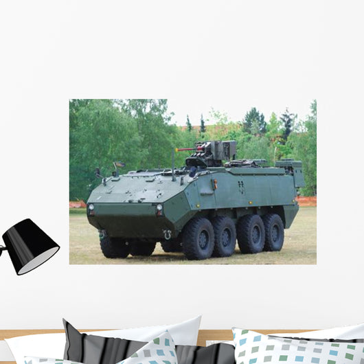 Belgian Army Piranha Iiic Wall Decal Design 8