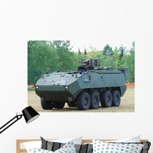 Belgian Army Piranha Iiic Wall Decal Design 8