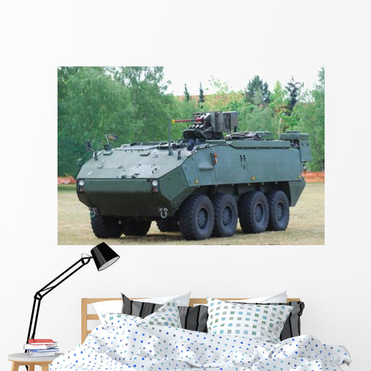 Belgian Army Piranha Iiic Wall Decal Design 8
