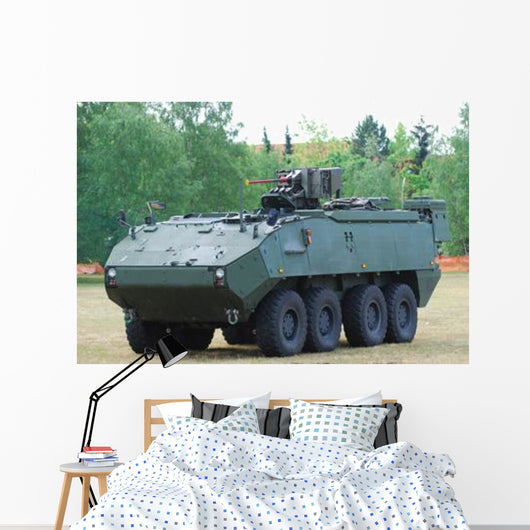 Belgian Army Piranha Iiic Wall Decal Design 8