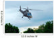 Agusta A109 Helicopter Belgian Wall Decal Design 1
