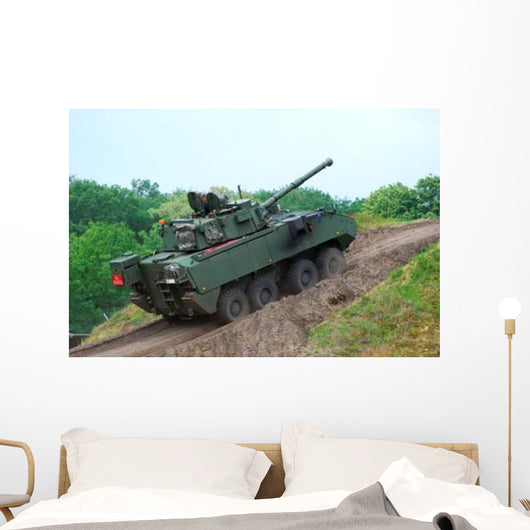 Belgian Army Piranha Iiic Wall Decal Design 7