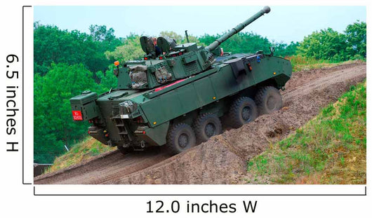 Belgian Army Piranha Iiic Wall Decal Design 7