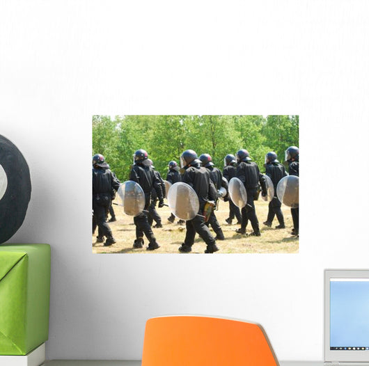 Infantry Soldiers Belgian Army Wall Decal Design 1