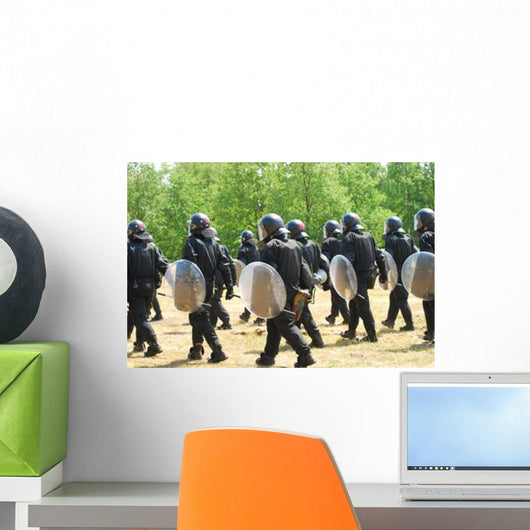 Infantry Soldiers Belgian Army Wall Decal Design 1