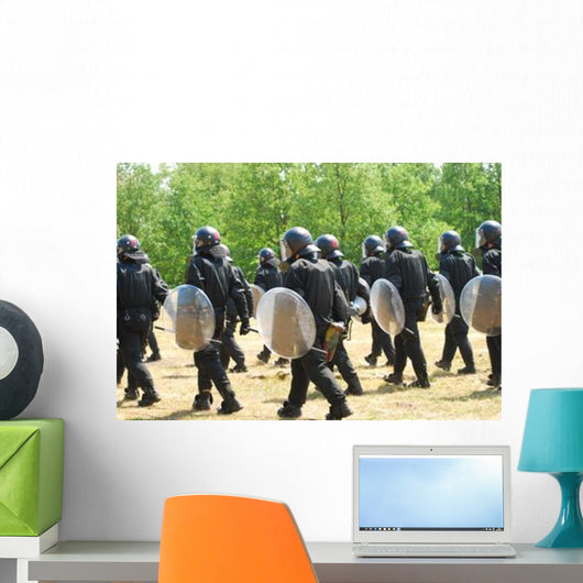 Infantry Soldiers Belgian Army Wall Decal Design 1