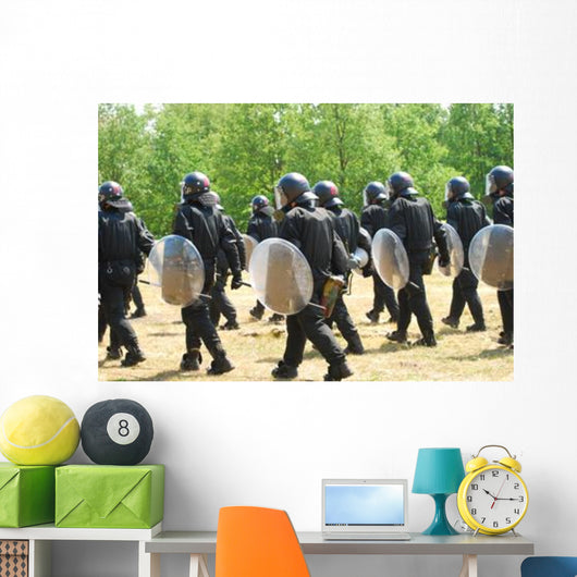 Infantry Soldiers Belgian Army Wall Decal Design 1