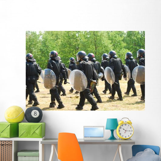 Infantry Soldiers Belgian Army Wall Decal Design 1