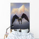 Mountain Flight Eagle Wall Decal