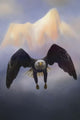 Mountain Flight Eagle Wall Decal