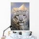 Snow Leopard Mountain Wall Decal