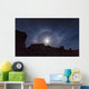 Beautiful Moon Ring over Wall Decal