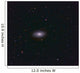 Black Eye Galaxy Wall Decal