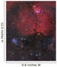 Beautiful Nebula Monoceros Wall Decal