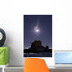 Moon Diffraction over Malpais Wall Decal