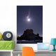 Moon Diffraction over Malpais Wall Decal