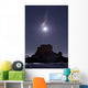 Moon Diffraction over Malpais Wall Decal