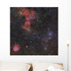 Beautiful Nebulae Gemini Constellation Wall Decal