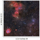 Beautiful Nebulae Gemini Constellation Wall Decal