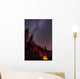 Milky Way over Mountain Wall Decal