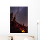 Milky Way over Mountain Wall Decal