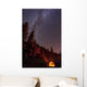 Milky Way over Mountain Wall Decal