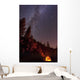Milky Way over Mountain Wall Decal