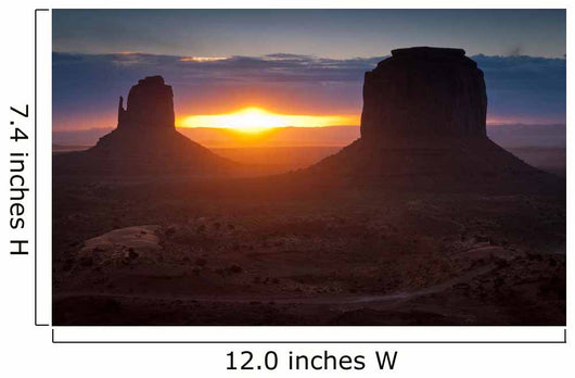 Famous Mitten Formations Monument Wall Decal