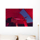 Astronomer Makes Observations through Wall Decal