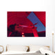Astronomer Makes Observations through Wall Decal
