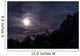 Bright Moon Rises through Wall Decal