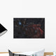 Glowing and Reflecting Nebulosity Wall Decal