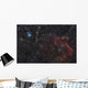 Glowing and Reflecting Nebulosity Wall Decal