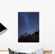 Milky Way Rises over Wall Decal