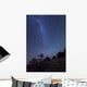 Milky Way Rises over Wall Decal