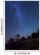 Milky Way Rises over Wall Decal