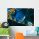 Triggerfish Swimming amongst Usts Wall Decal