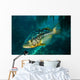 Kelp Bass Swimming through Wall Decal