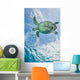 Hawskbille Sea Turtle Cozumel Wall Decal