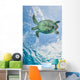 Hawskbille Sea Turtle Cozumel Wall Decal