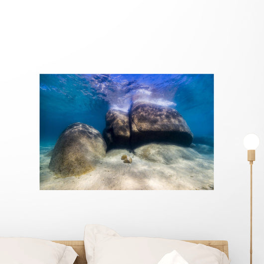 Boulders Lake Tahoe Nevada Wall Decal