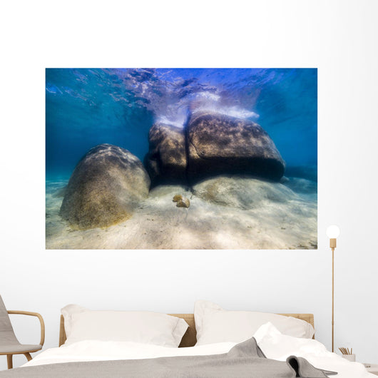 Boulders Lake Tahoe Nevada Wall Decal