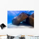 Boulders Lake Tahoe Nevada Angled Wall Decal