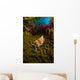 Opalescent Nudibranch Crawls along Wall Decal