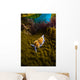 Opalescent Nudibranch Crawls along Wall Decal