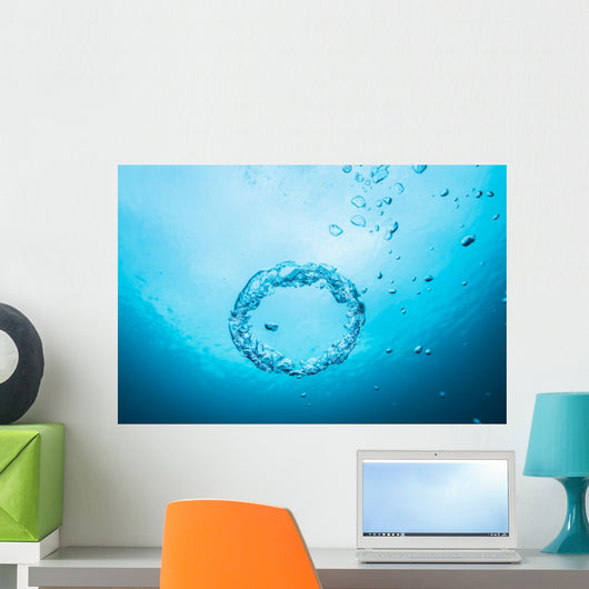 Bubble Rings Clear Waters Wall Decal