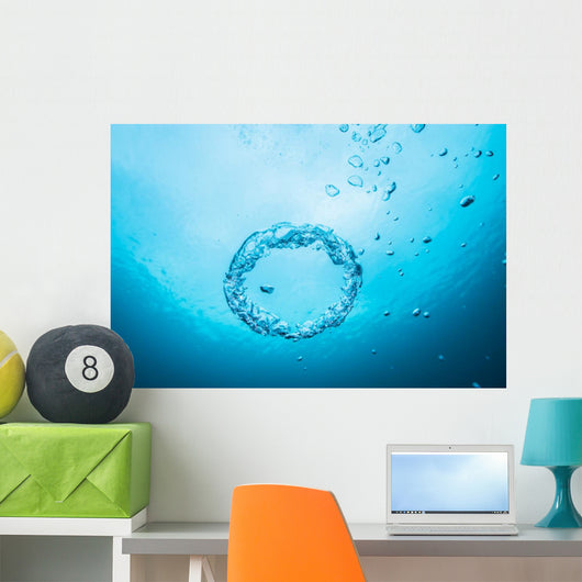 Bubble Rings Clear Waters Wall Decal