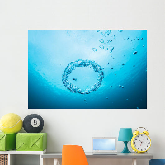 Bubble Rings Clear Waters Wall Decal