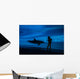 Boy Connects with Dolphin Wall Decal